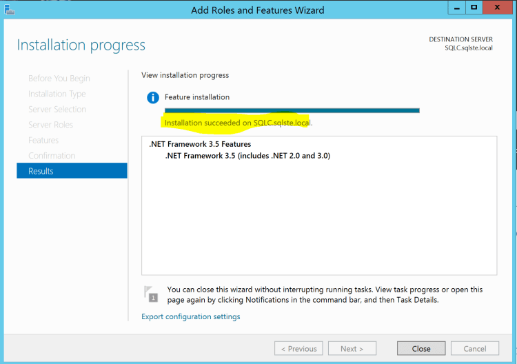 window10 success install