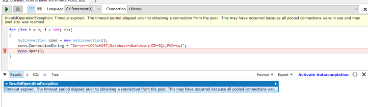 linqpad-connection-timeout