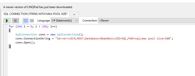 linqpad-connection
